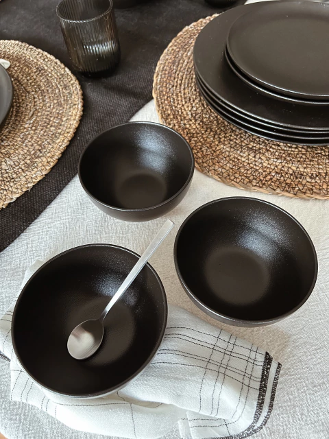 Bowl Fine Plus Black Small