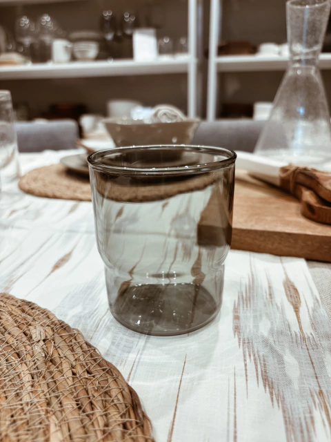 Vaso Eau Fine grey - set x 2