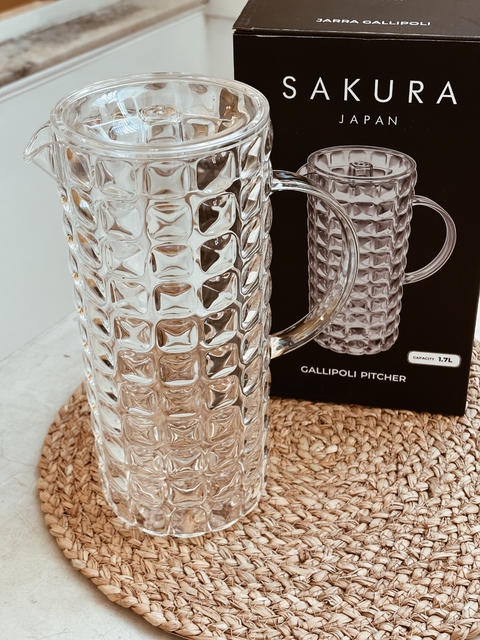 Jarra acrilico Gallipoli Sakura - comprar online