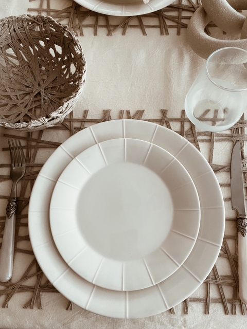 Plato postre Bliss - Set x 6