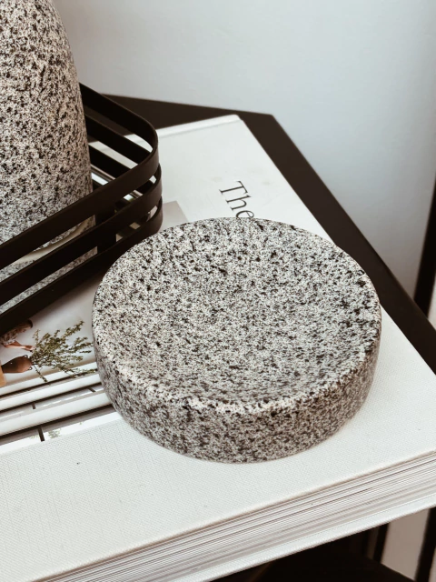 Jabonera Granito negro - comprar online