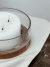 Bowl de vidrio con base Acacia Circulo - tienda online