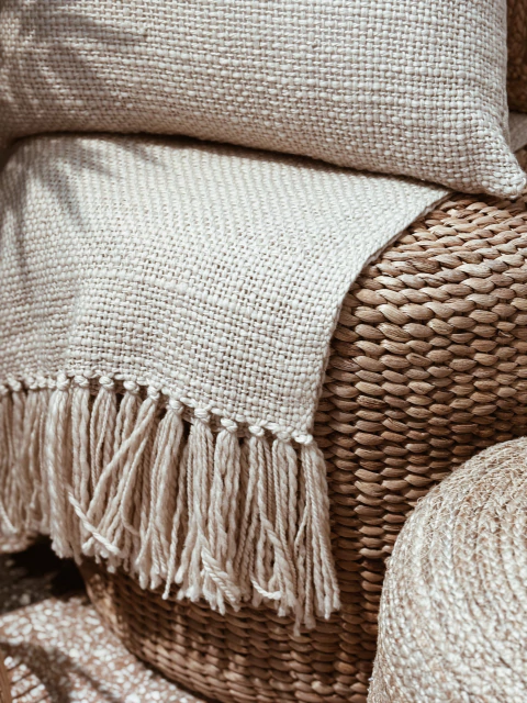 Manta / pie de cama Telar Flamé - comprar online