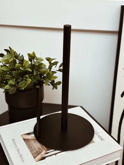 Porta rollo Black Iron - comprar online