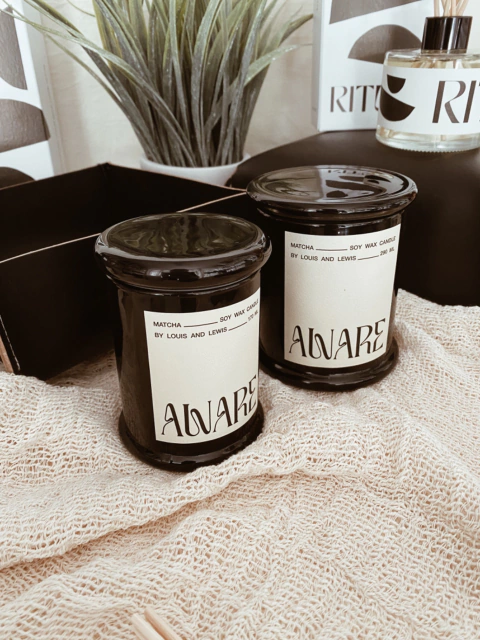 Vela Aware Matcha Louis & Lewis - 2 medidas