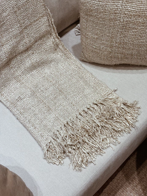 Manta Kodra natural - Vassa - comprar online