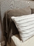 Almohadon Lino Arpillera rayas - 80 x 50 - CHEKKAHOME