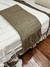 Manta / Pie de cama Mohair verde