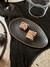 Bandeja Oval Panal Black - comprar online