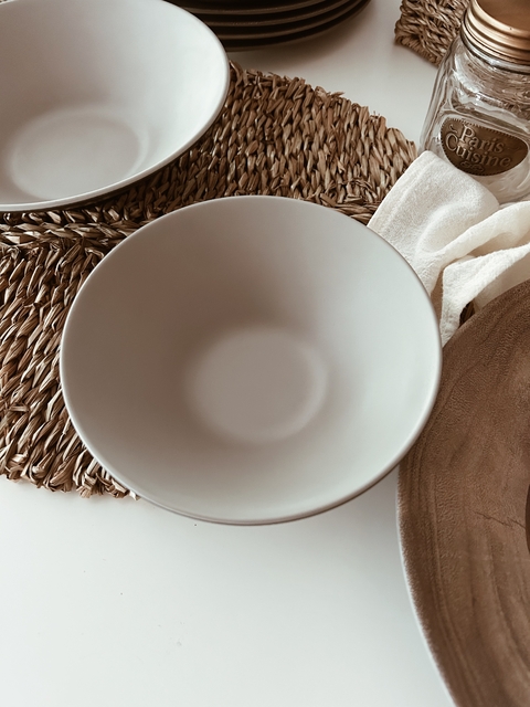 Bowl Sumatra Visón y Negro - 17cm