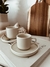 Taza y plato 100ml Copenhague Light - Set x 2