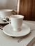 Taza y plato 90ml linea Luxe - Set x 6
