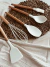 Cuchara oval Cream - comprar online