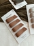 Servilleteros cuero Reciclado Nut - set x 4