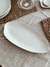 Bandeja oval organic cream