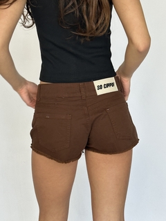 SHORT PIGMENTADO MARRON - So Cippo