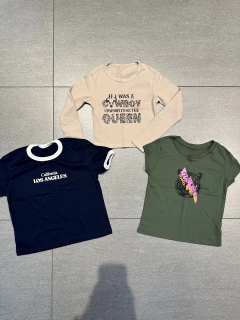 Set 3 remeras surtidas - comprar online