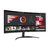 Monitor Gamer Lg Ultragear Led/Va Curvo Hdr10 Preto Amd Free-Sync Premium / Nvidia G-Sync 100hz 5ms Hdmi / Dp Wqhd 2.5k 34'' - 34WR50QC-B