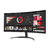 Monitor Gamer Lg Ultragear Led/Va Curvo Hdr10 Preto Amd Free-Sync Premium / Nvidia G-Sync 100hz 5ms Hdmi / Dp Wqhd 2.5k 34'' - 34WR50QC-B na internet