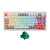 Teclado Gamer Mecânico Akko 5075s Branco Compacto Rgb Switch Akko V3 Pro Matcha Green (Br) - AKKO 5075S WHITE - Venturi Gaming® - A loja para gamers de verdade.