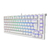Teclado Gamer Mecânico Akko Barebone Mg75s Branco Compacto Rgb Switch Akko Silver V3 Pro (Br) - AKKO MG75S WHITE na internet