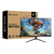 Monitor Gamer Bluecase Led/Tn Preto 75hz Amd Free-Sync Regulagem De Inclinação 5ms Hdmi/Dp 2.5k 27'' - BM2716GW