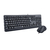 Combo Redragon R Office Preto Teclado E Mouse 1200 Dpi Ambidestro C/Fio (Br) - BS-7092