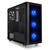Gabinete Gamer Thermaltake Tt J23 Tg Rgb Preto Vidro Temperado X1 Mid Tower C/Janela - CA-1L6-00M1WN-01