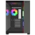 Gabinete Gamer Redragon Tesseract Rgb Preto Usb Type-C Vidro Temperado S/Fan Mid Tower - CA-614B - comprar online