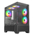 Gabinete Gamer Nexus Gamer Carbon Preto Usb Type-C Vidro Temperado 4 Fans 120mm Rainbow Mid Tower - CARBON BLACK
