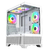 Gabinete Gamer Nexus Gamer Carbon Branco Usb Type-C Vidro Temperado 4 Fans 120mm Rainbow Mid Tower - CARBON WHITE