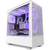 Gabinete Gamer Nzxt H5 Flow Rgb Branco Vidro Temperado Mid Tower - CC-H51FW-R1