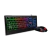 Combo Gamer Thermaltake Tt Esports Challenger Membrana Preto Rgb Teclado E Mouse C/Fio 2.400 Dpi (Us) - CM-CHC-WLXXPL-PB