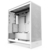 Gabinete Gamer Nzxt H7 Flow Usb Type-C Branco 3 Fans F120q Vidro Temperado Mid Tower - CM-H72FW-01