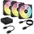 Fan Gamer Corsair Gaming Qx Rgb Series Qx120 Icue Link Preto Rgb Magnético Pwm 3 X 120mm - CO-9051002-WW - comprar online