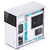 Gabinete Gamer Jonsbo D41 Mesh Screen Tela Lcd Branco Alumínio Vidro Temperado Mid Tower - D41.SC-WHITE na internet