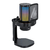 Microfone Condensador Gamer Maono Dgm20 Rgb Preto Com Suporte Streamer Usb - DGM20-BLK