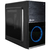 Gabinete Gamer Evolut Shin Preto Fan 120 Led Azul Mini Tower C/Janela - EG-804BL