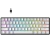 Teclado Gamer Mecânico Force One Atlas Compacto Preto/Branco Rgb Switchs Huano Red (Us) - FR.TC.A6.01 - comprar online
