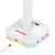 Suporte Headphone Redragon Scepter X All In One Rgb Branco - HA312-W - Venturi Gaming® - A loja para gamers de verdade.