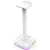 Suporte Headphone Redragon Scepter X All In One Rgb Branco - HA312-W - comprar online