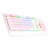 Teclado Gamer Mecânico Redragon Kala Rosa/Branco Rgb Switch Outemu Blue (Br) - K557PW-RGB PT-BROWN