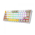 Teclado Gamer Mecânico Redragon Fizz Compacto Amarelo / Branco / Cinza Rgb Mk2 Switch Brown (Br) - K617RGB-YL WT GY (PT-BROWN) na internet