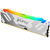 Memória Gamer Kingston Fury Renegade Branca Rgb Ddr5 32gb Cl32 6400mhz - KF564C32RWA-32 - comprar online