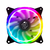 Fan Gamer Like.Tec Lighter Preto Reverse 120mm Argb - LF-UNRGB-LIGHTER-2106