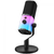 Microfone Dinâmico Gamer Maono Pd100x Rgb Preto Streamer Usb - PD100X-BLK na internet