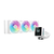 Water Cooler Deepcool Mystique 360 Branco Anti-Leak Argb Display Lcd 360mm - R-LX360-WHDSNMCP-G-1 na internet
