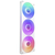 Fan Gamer Nzxt F360 Rgb Core Single-Frame Branco 360mm Pwm Rgb - RF-U36HF-W1 - comprar online