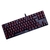 Teclado Gamer Mecânico T-Dagger Bora Single Preto Switch Outemu Blue Led Red (Br) - T-TGK313-BL PT-RED