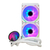 Water Cooler K-Mex Wac8 Infinite Space Branco Argb 240mm - comprar online